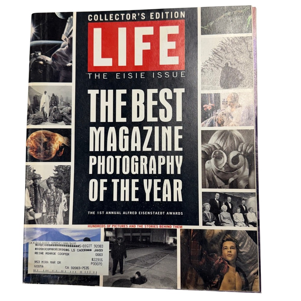 LIFE Magazine The Eisie Issue Best Magazine Photography of the Year Spring 1998
